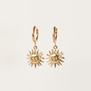 Boucles d’Oreilles Soleil